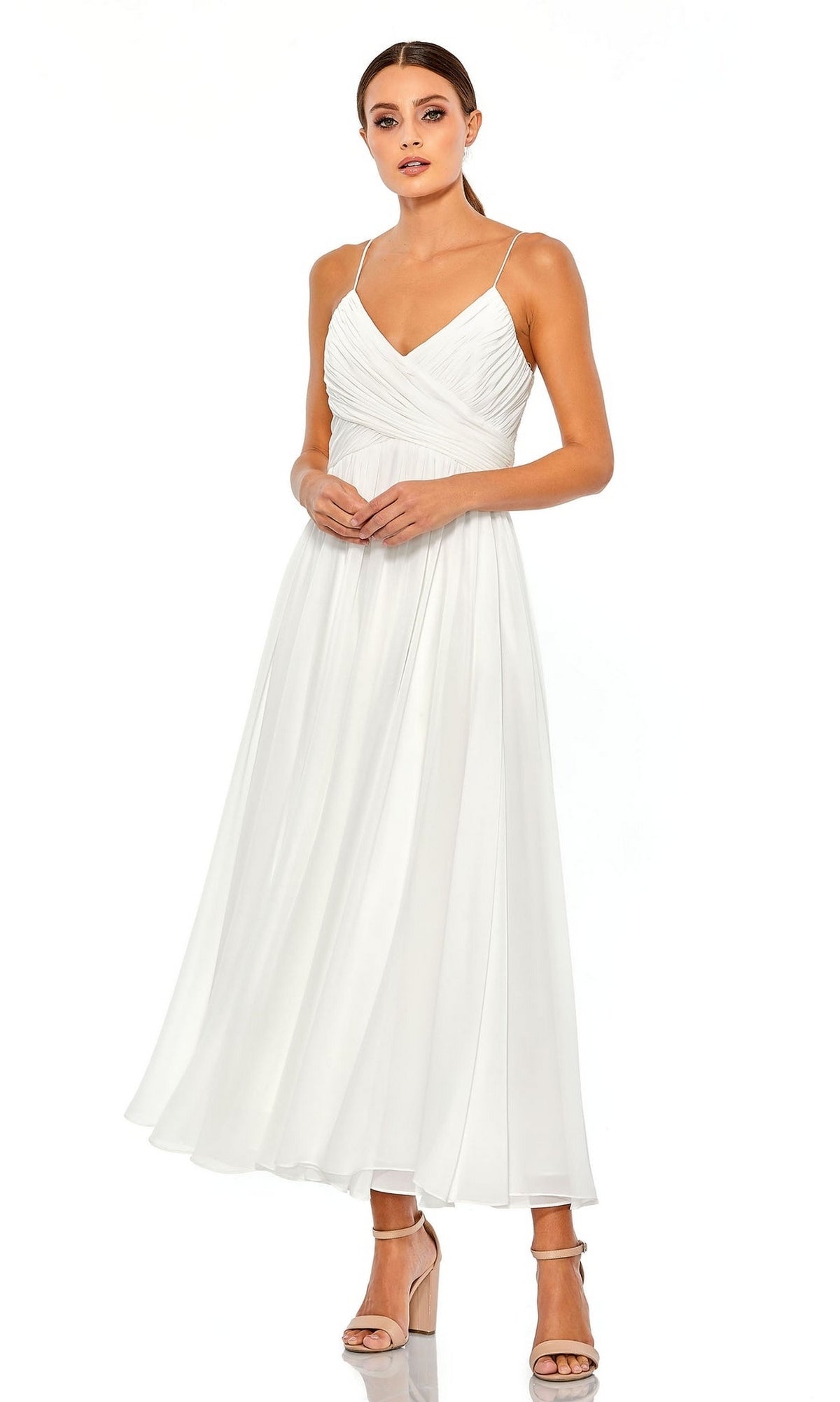 Velveis | A‑Line Midi Dress for Wedding Guests and Elegant Occasions