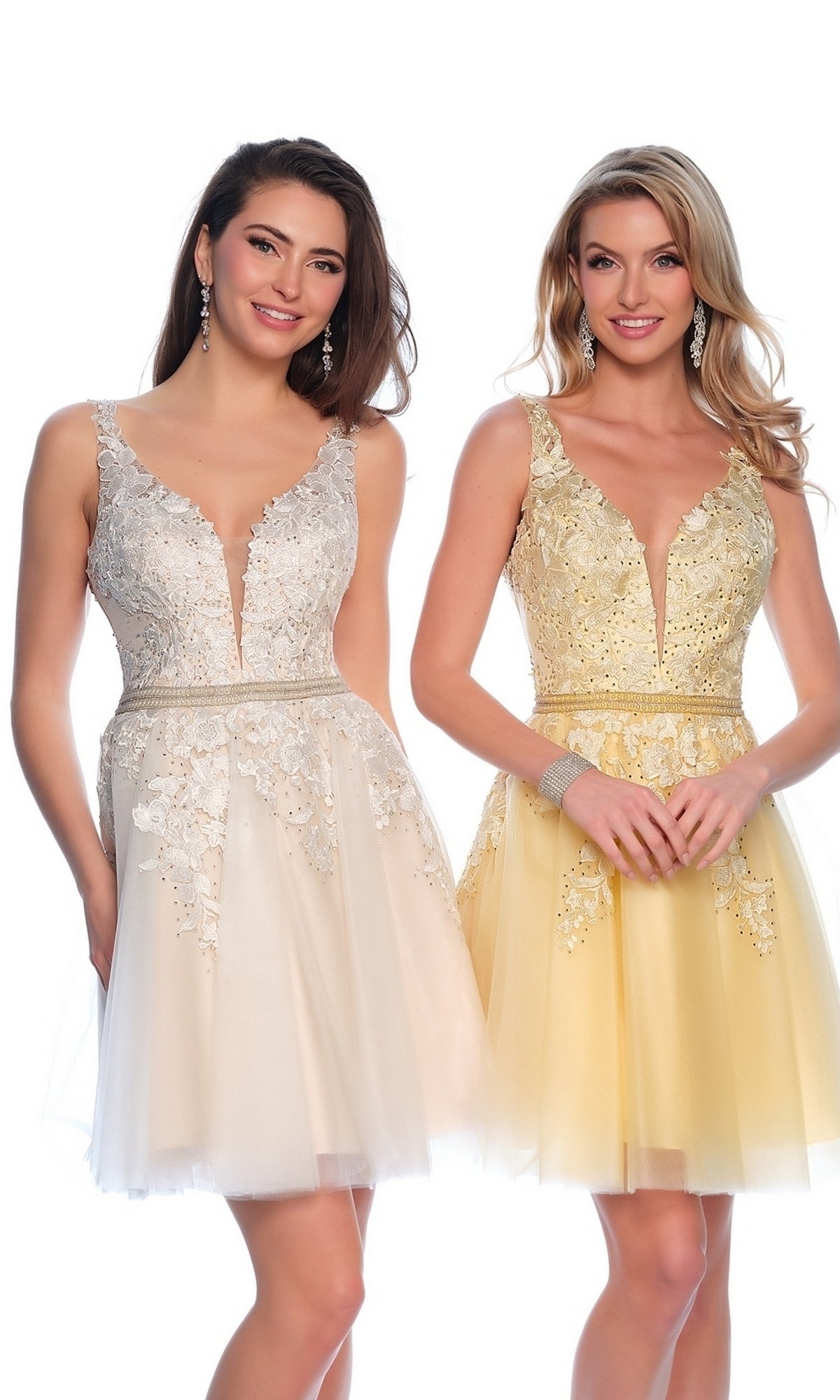 Velveis | Flattering A-Line Short Homecoming Dress