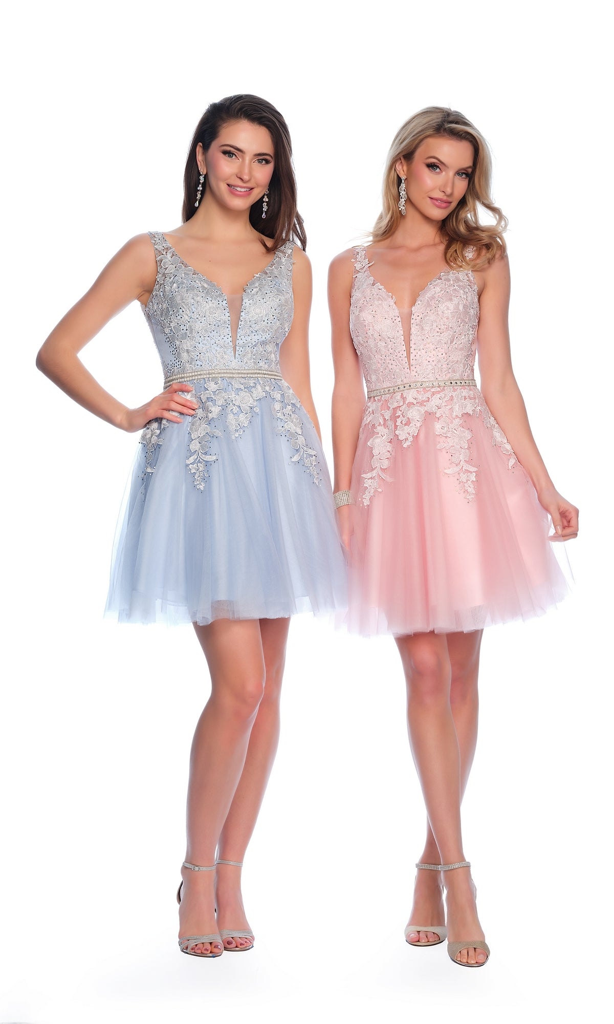 Velveis | Flattering A-Line Short Homecoming Dress