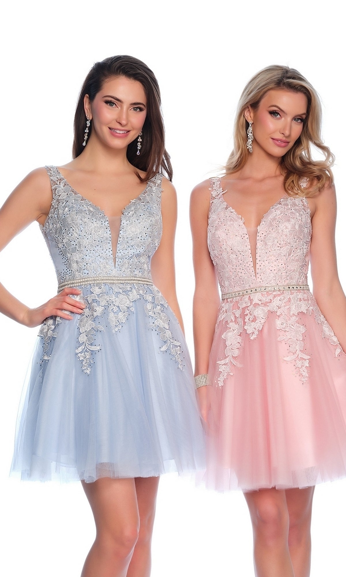 Velveis | Flattering A-Line Short Homecoming Dress