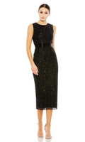 Velveis | Beaded Midi Dress for Wedding Guests and Elegant Events